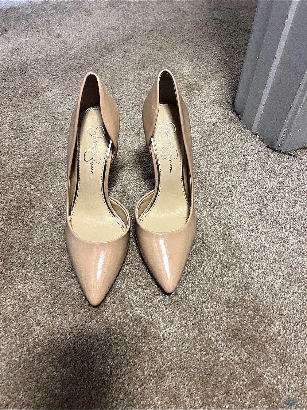 Jessica Simpson Prizma D'Orsay Pump Heels in Brown